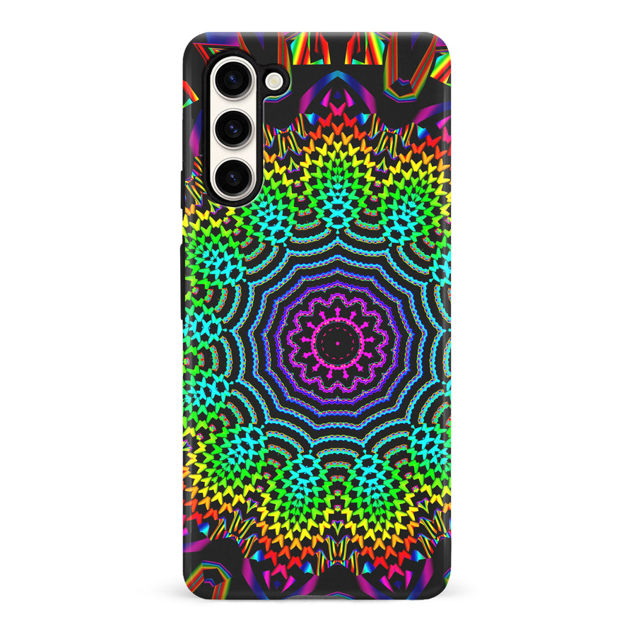 Samsung Galaxy S23 Tricktronix - Fractal Sun Phone Case