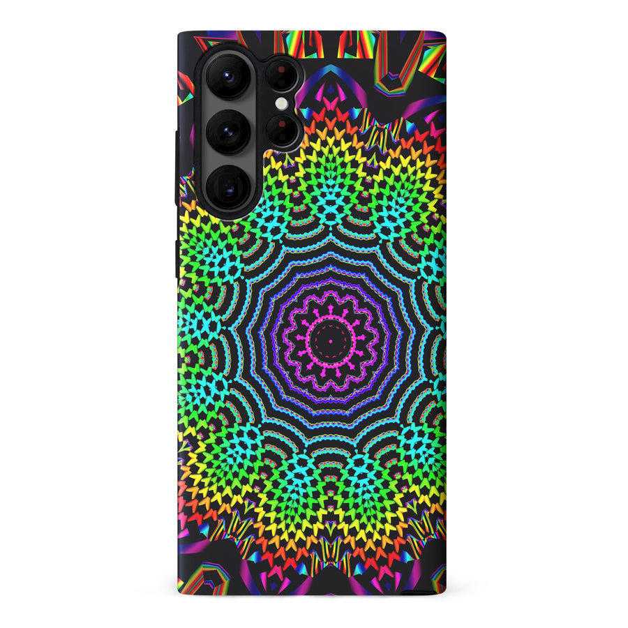 Samsung Galaxy S23 Ultra Tricktronix - Fractal Sun Phone Case