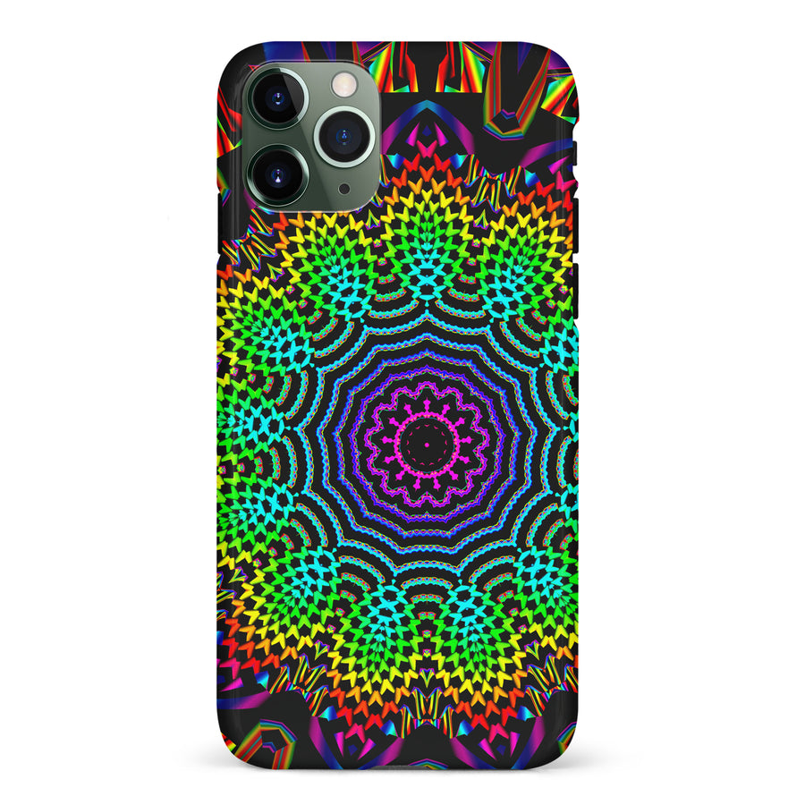 iPhone 11 Pro Tricktronix - Fractal Sun Phone Case