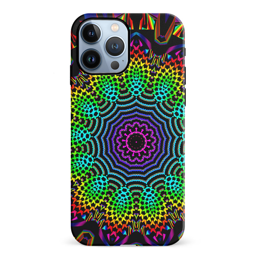 iPhone 12 Pro Tricktronix - Fractal Sun Phone Case