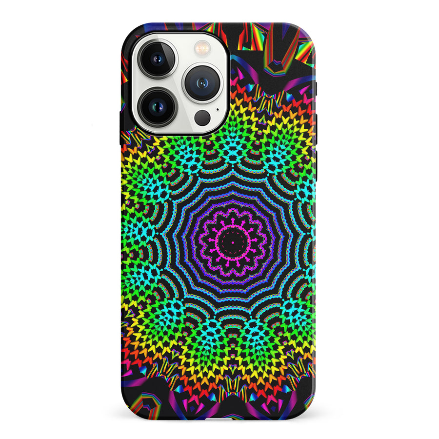 iPhone 13 Pro Tricktronix - Fractal Sun Phone Case