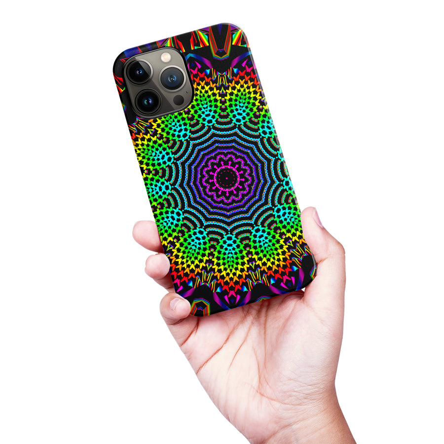 iPhone 13 Pro Max Tricktronix - Fractal Sun Phone Case