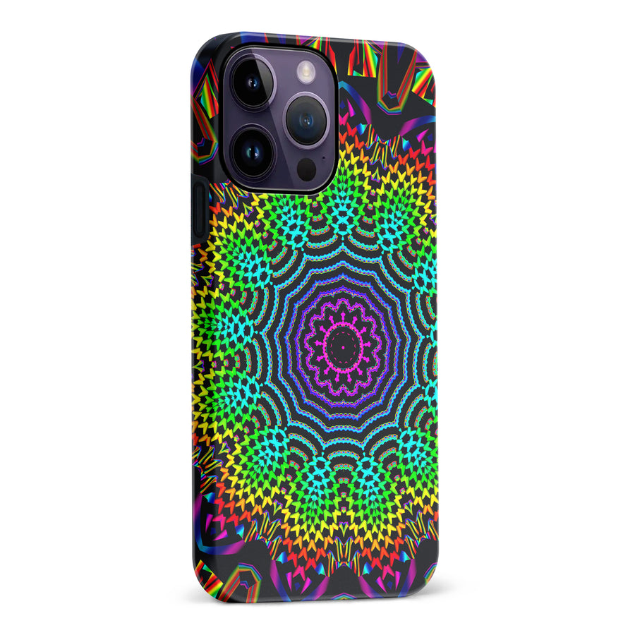 iPhone 14 Pro Max Tricktronix - Fractal Sun Phone Case