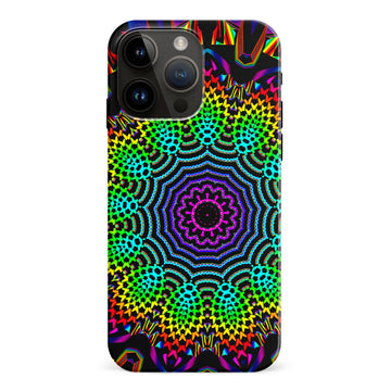 iPhone 15 Pro Max Tricktronix - Fractal Sun Phone Case