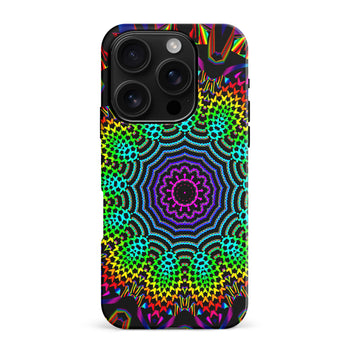 iPhone 16 Pro Max Tricktronix - Fractal Sun Phone Case