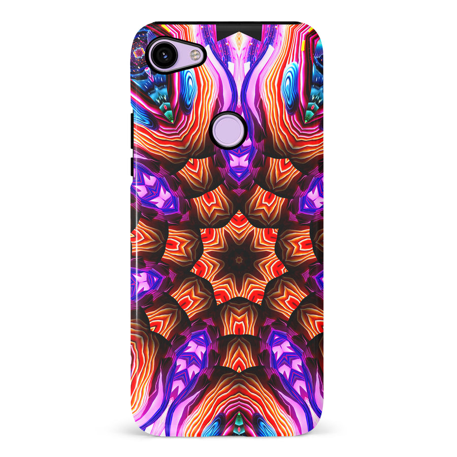 Google Pixel 3 Tricktronix - Fractal Wars Phone Case