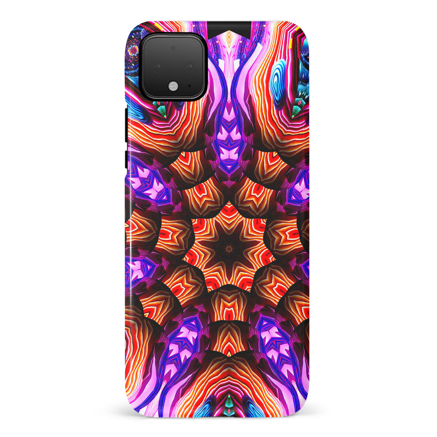 Google Pixel 4 Tricktronix - Fractal Wars Phone Case