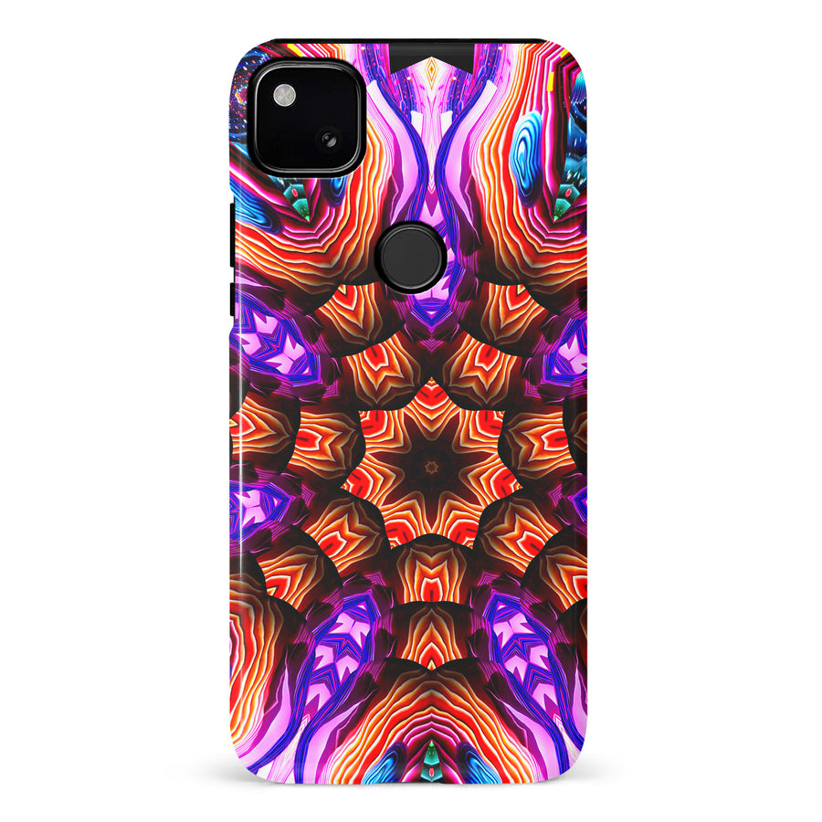 Google Pixel 4A Tricktronix - Fractal Wars Phone Case