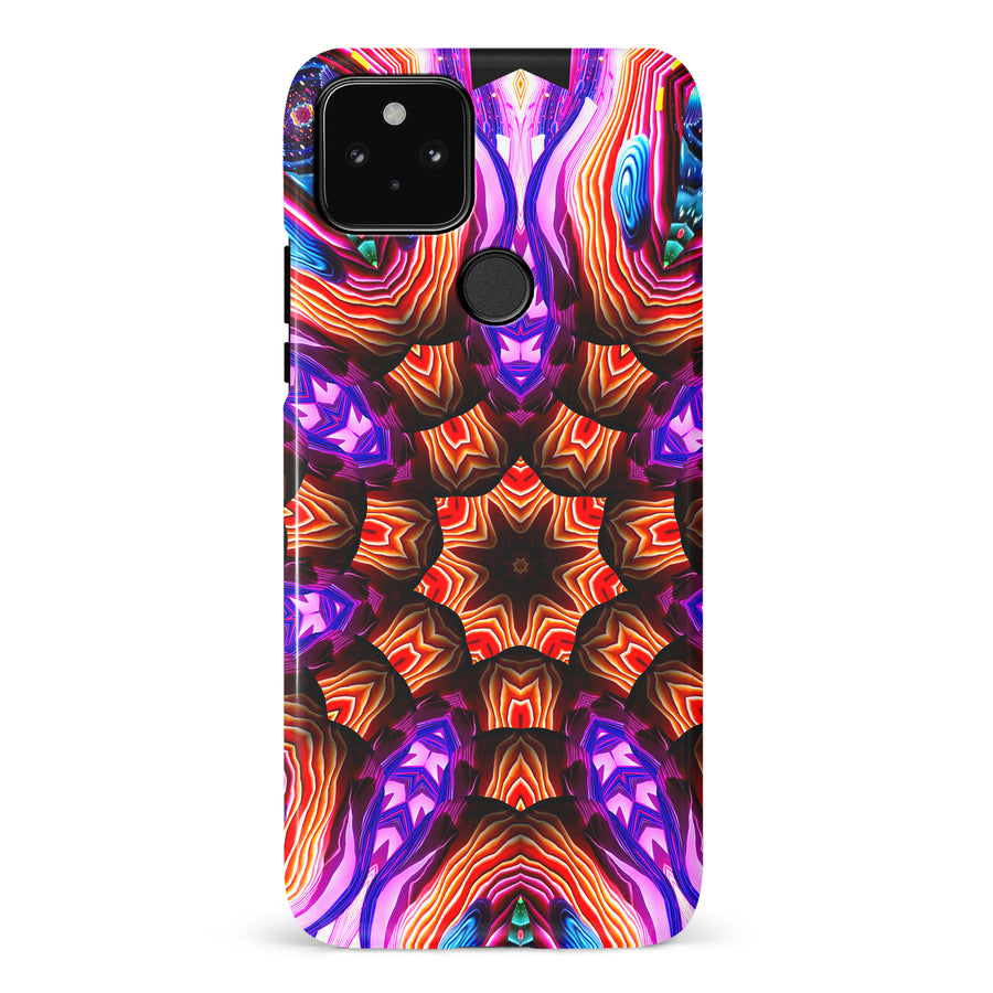 Google Pixel 5 Tricktronix - Fractal Wars Phone Case