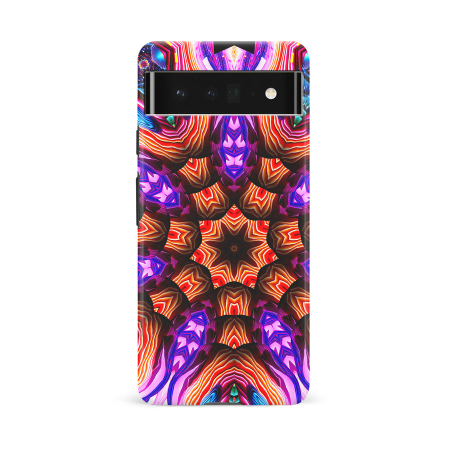 Google Pixel 6A Tricktronix - Fractal Wars Phone Case