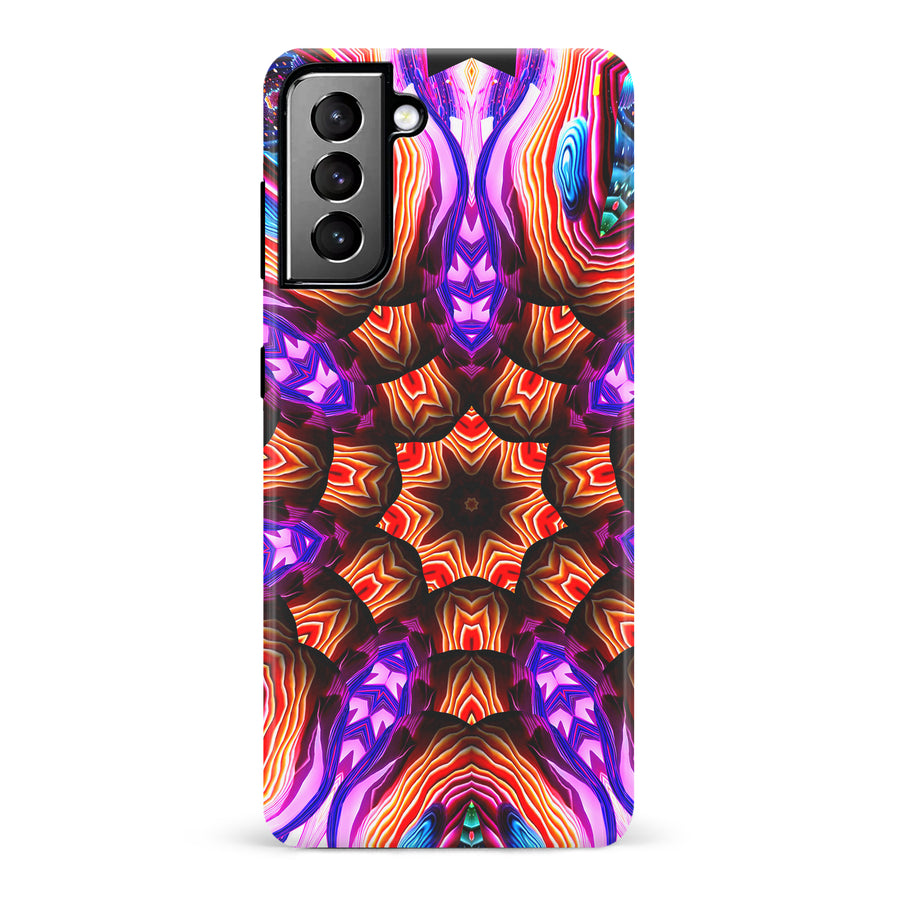 Samsung Galaxy S21 Plus Tricktronix - Fractal Wars Phone Case