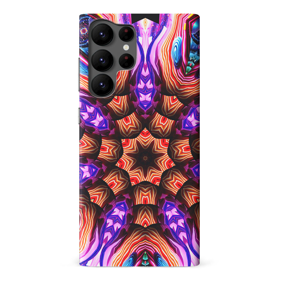 Samsung Galaxy S22 Ultra Tricktronix - Fractal Wars Phone Case