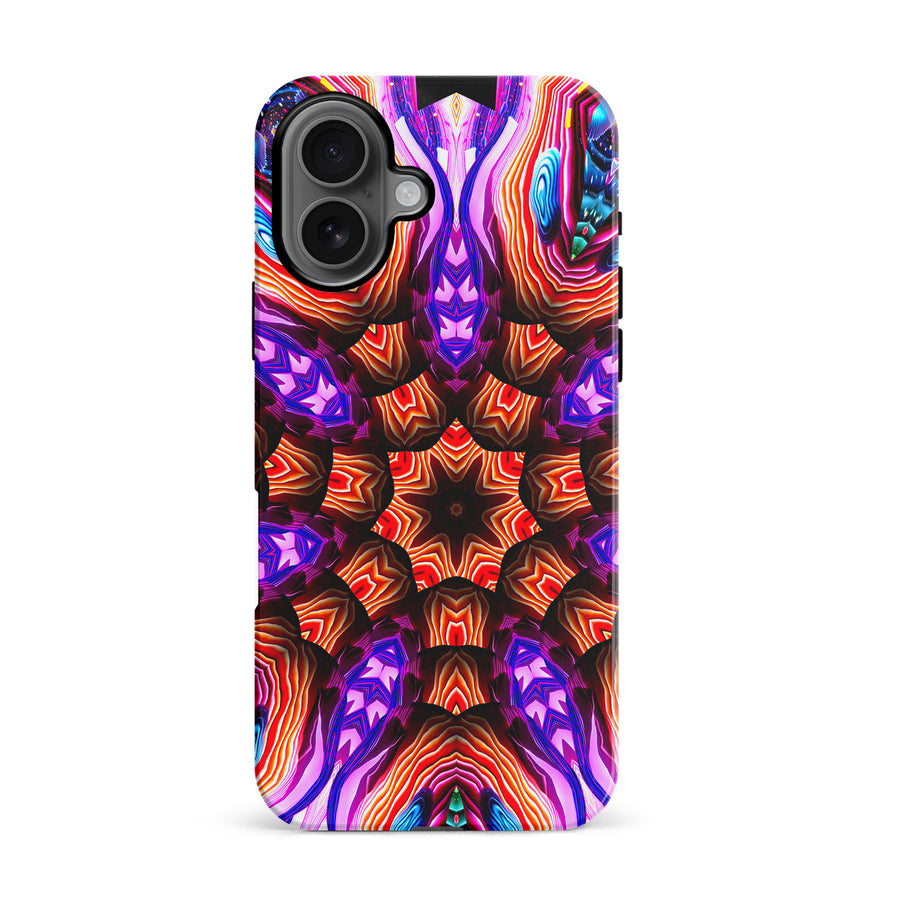 iPhone 16 Tricktronix - Fractal Wars Phone Case