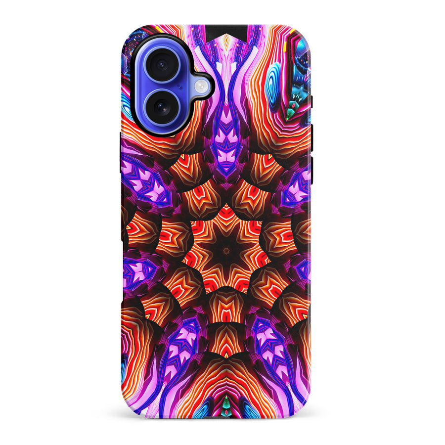 iPhone 16 Plus Tricktronix - Fractal Wars Phone Case