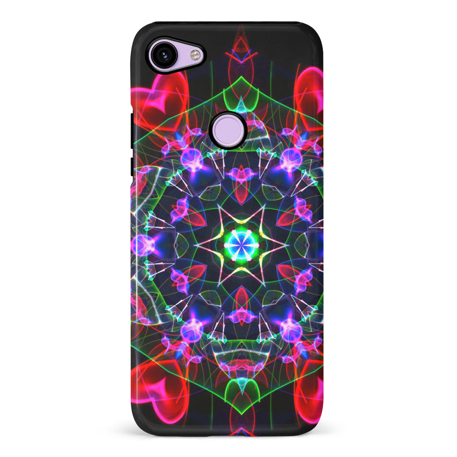 Google Pixel 3 Tricktronix - Spiral Hearts Phone Case