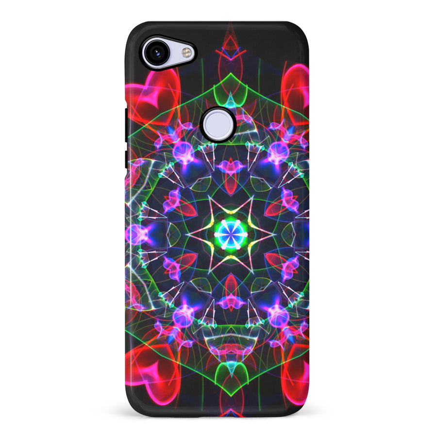 Google Pixel 3A Tricktronix - Spiral Hearts Phone Case