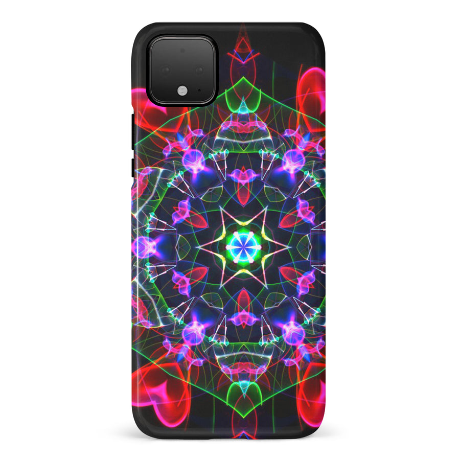 Google Pixel 4 Tricktronix - Spiral Hearts Phone Case