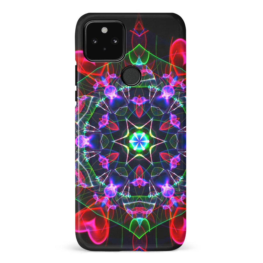 Google Pixel 5 Tricktronix - Spiral Hearts Phone Case