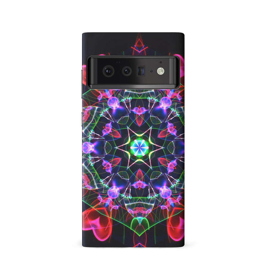 Google Pixel 6 Tricktronix - Spiral Hearts Phone Case