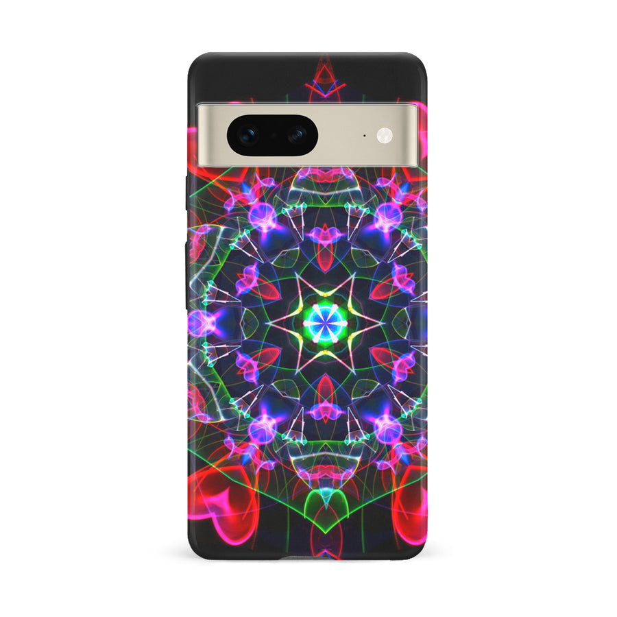 Google Pixel 7 Tricktronix - Spiral Hearts Phone Case