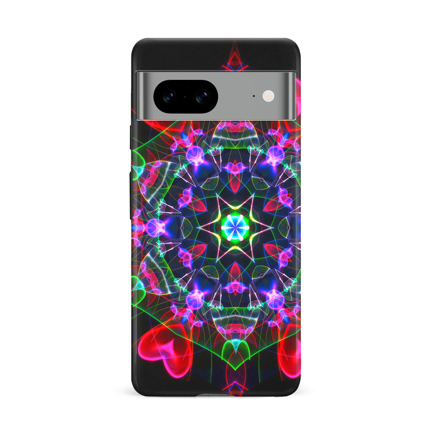 Google Pixel 8A Tricktronix - Spiral Hearts Phone Case