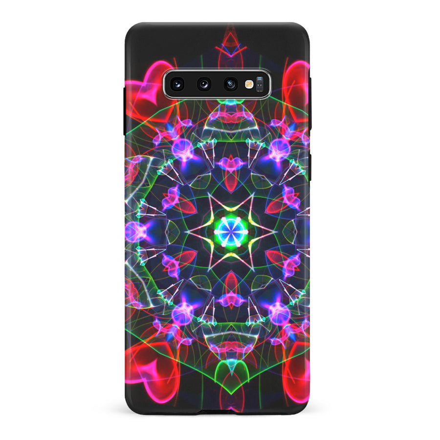 Samsung Galaxy S10 Tricktronix - Spiral Hearts Phone Case