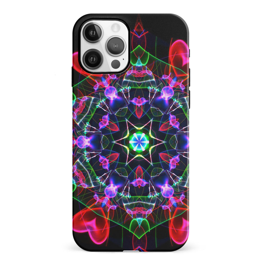 iPhone 12 Tricktronix - Spiral Hearts Phone Case