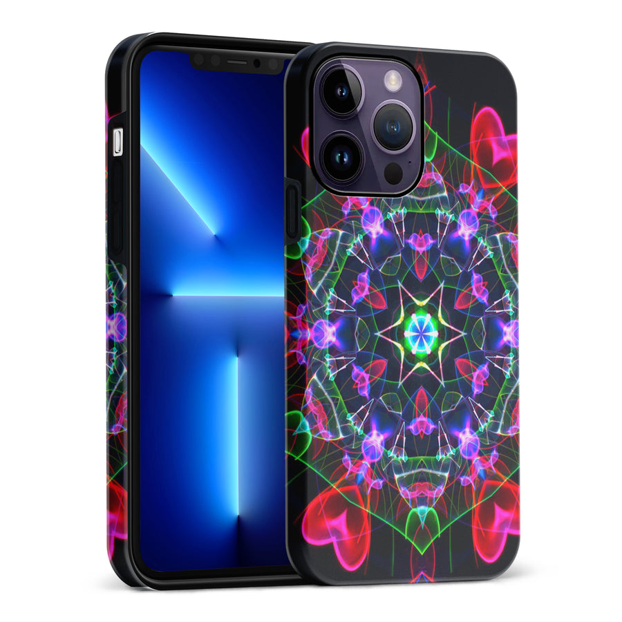 iPhone 14 Pro Max Tricktronix - Spiral Hearts Phone Case