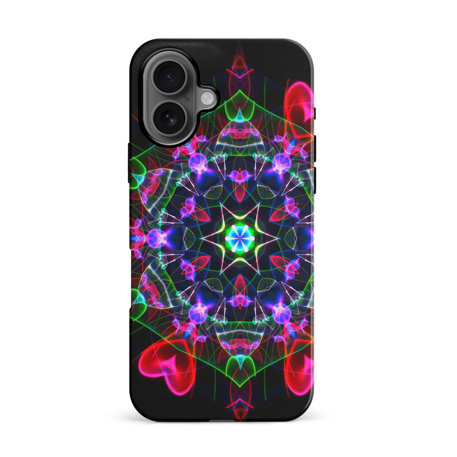 iPhone 16 Tricktronix - Spiral Hearts Phone Case