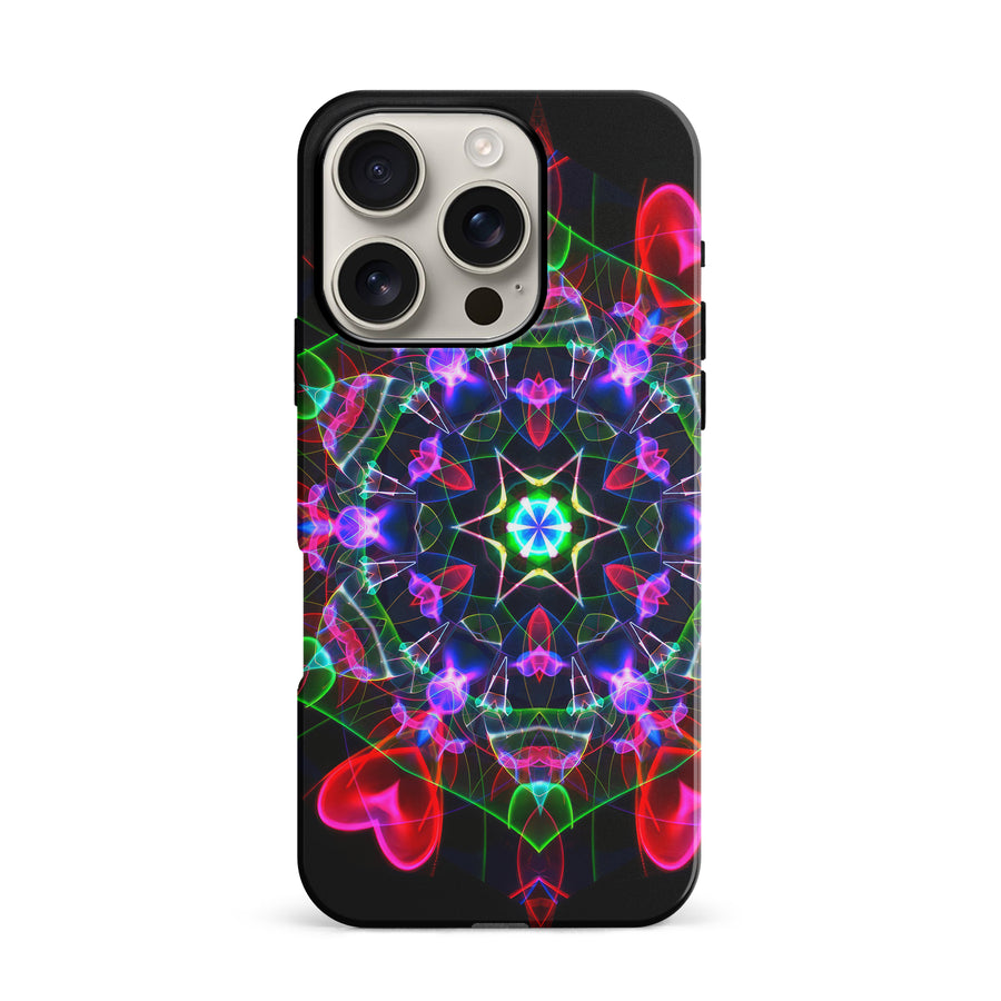 iPhone 16 Pro Tricktronix - Spiral Hearts Phone Case