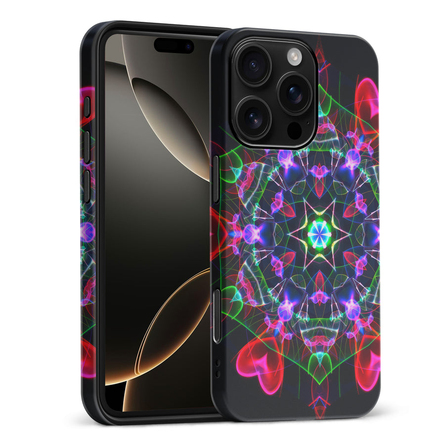 iPhone 16 Pro Max Tricktronix - Spiral Hearts Phone Case