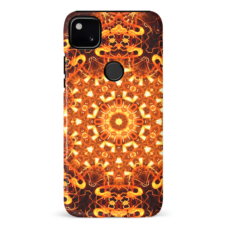 Google Pixel 4A Tricktronix - Sun Worlds Phone Case