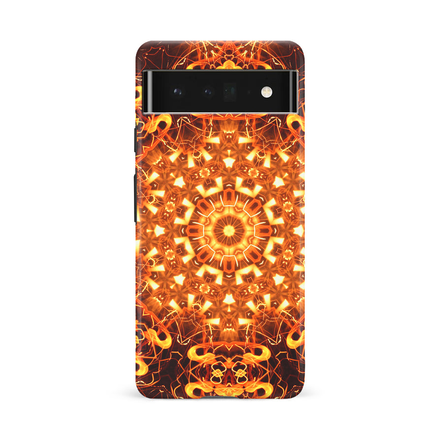 Google Pixel 6A Tricktronix - Sun Worlds Phone Case