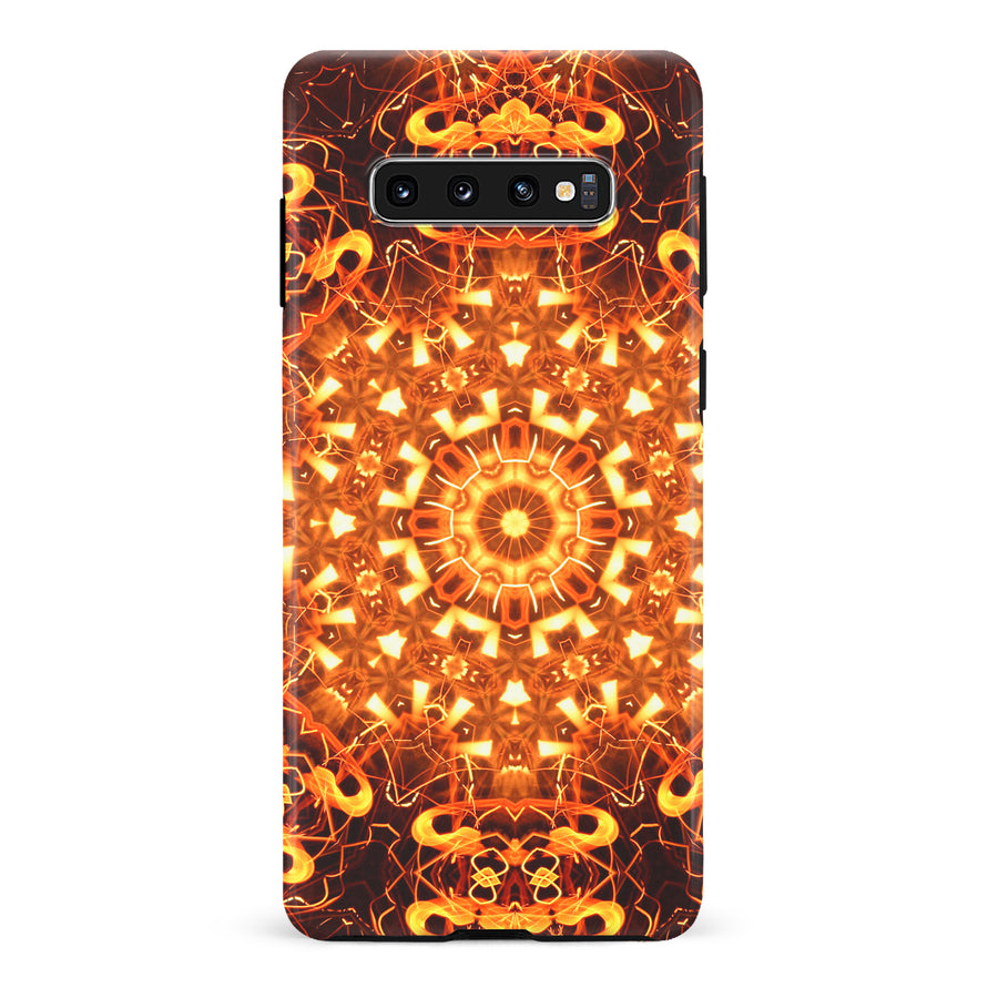 Samsung Galaxy S10 Tricktronix - Sun Worlds Phone Case