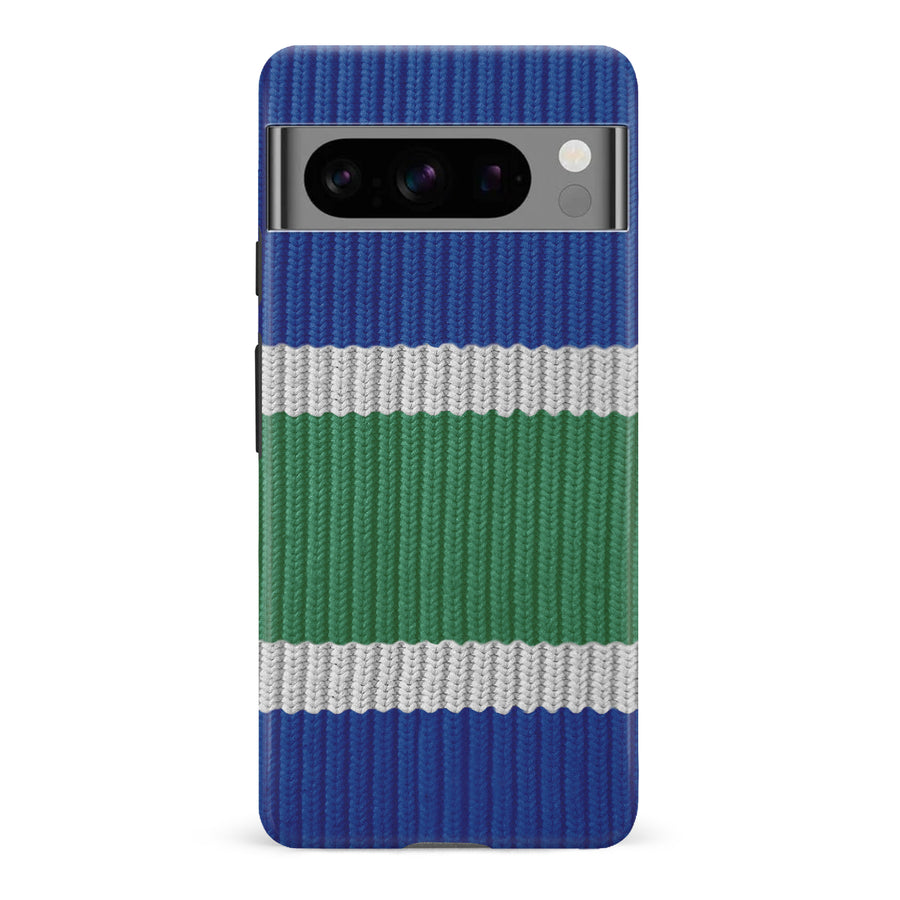 Google Pixel 8 Pro Hockey Sock Phone Case - Vancouver Canucks Home