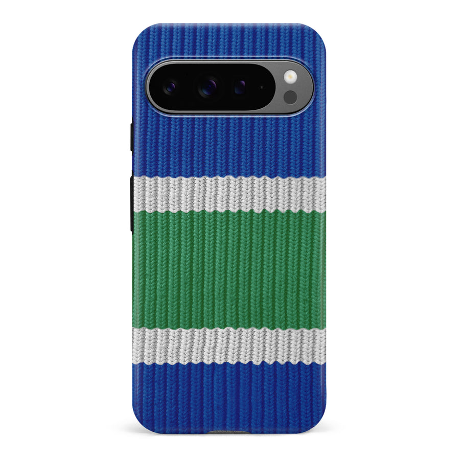 Google Pixel 9 Pro Hockey Sock Phone Case - Vancouver Canucks Home