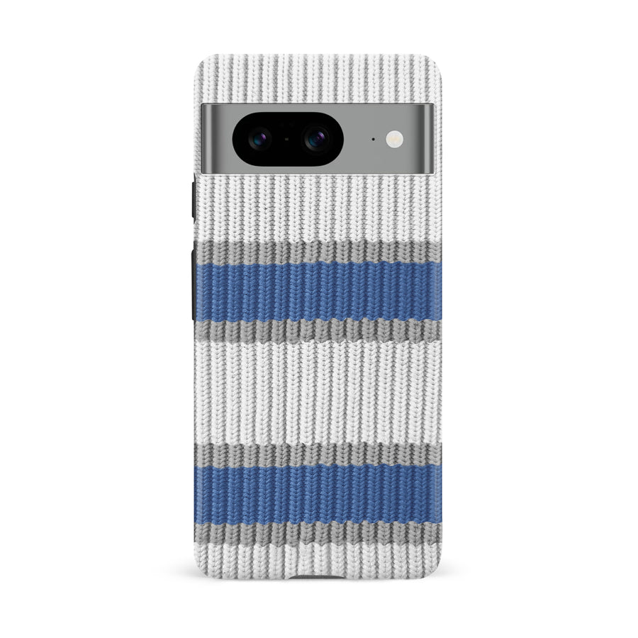 Google Pixel 8 Hockey Sock Phone Case - Winnipeg Jets Away