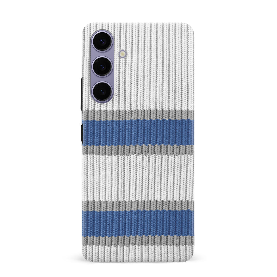 Samsung Galaxy S24 Plus Hockey Sock Phone Case - Winnipeg Jets Away