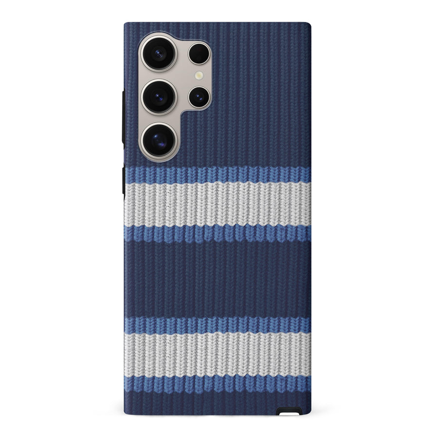 Samsung Galaxy S24 Ultra Hockey Sock Phone Case - Winnipeg Jets Home