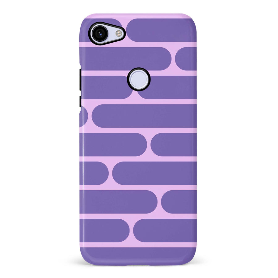 Google Pixel 3A Capsules Phone Case in Purple