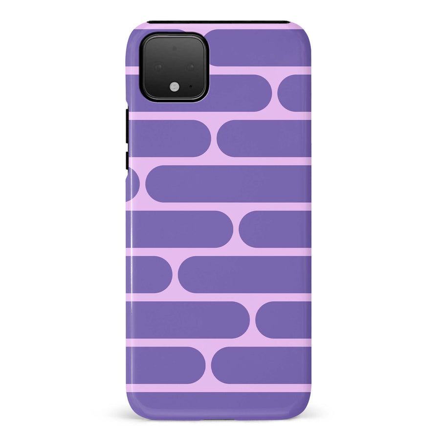 Google Pixel 4 XL Capsules Phone Case in Purple