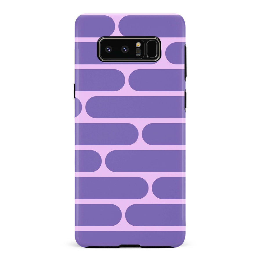 Samsung Galaxy Note 8 Capsules Phone Case in Purple