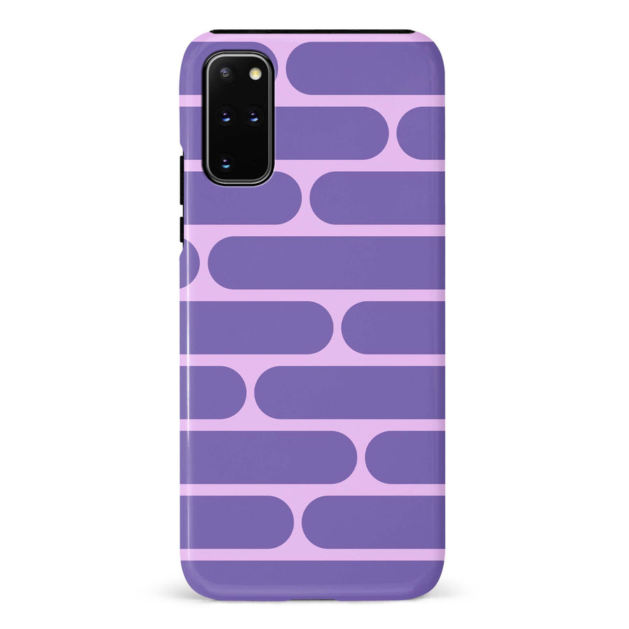 Samsung Galaxy S20 Plus Capsules Phone Case in Purple
