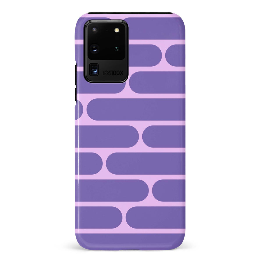 Samsung Galaxy S20 Ultra Capsules Phone Case in Purple