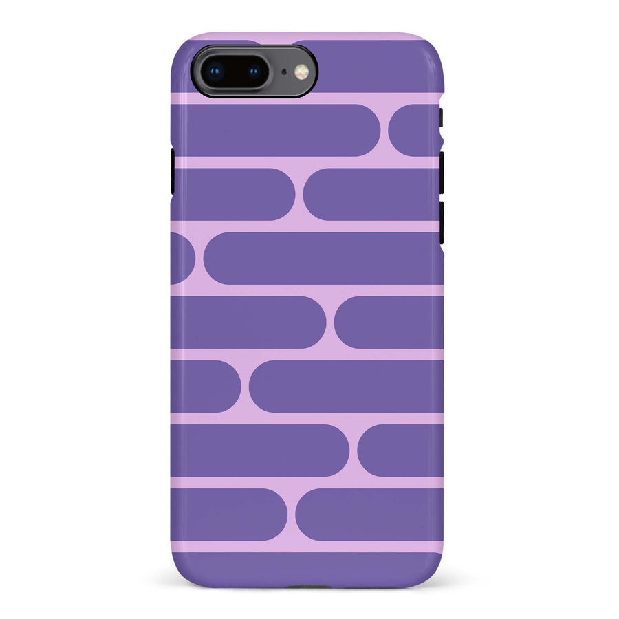 iPhone 8 Plus Capsules Phone Case in Purple