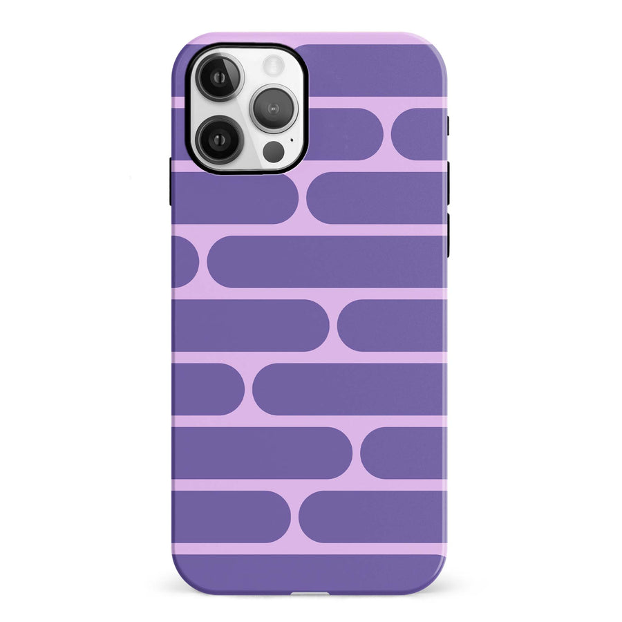 iPhone 12 Capsules Phone Case in Purple