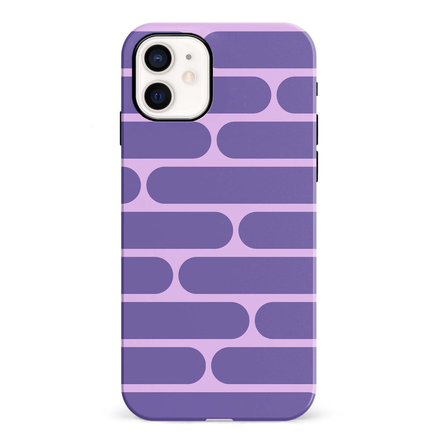 iPhone 12 Mini Capsules Phone Case in Purple