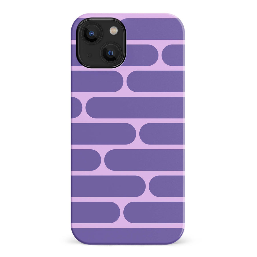 iPhone 14 Capsules Phone Case in Purple