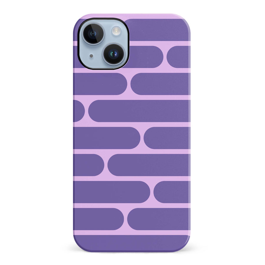 iPhone 14 Plus Capsules Phone Case in Purple