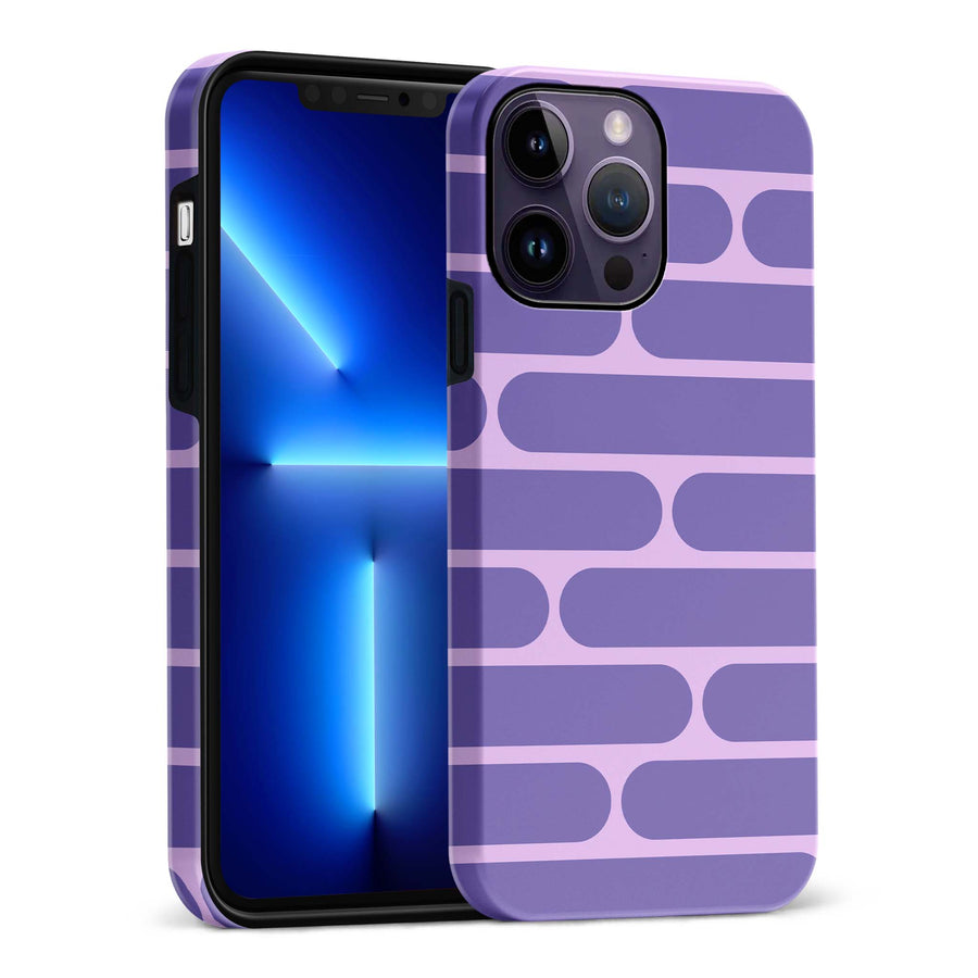 iPhone 14 Pro Max Capsules Phone Case in Purple